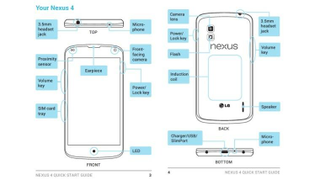 Leaked Nexus 4 Manual Reveals Wireless Charging